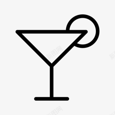 鸡尾酒饮料汽水软饮料图标图标