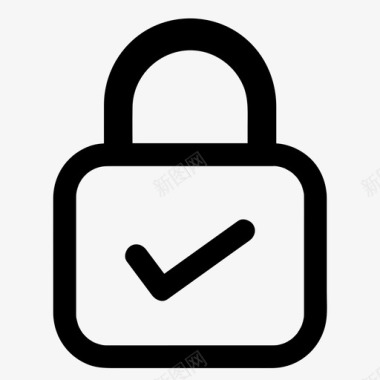 锁挂锁专用图标图标