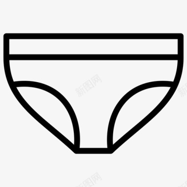 短裤男式内衣图标图标
