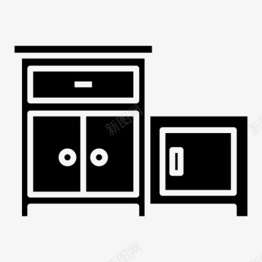 衣柜壁橱橱柜图标图标