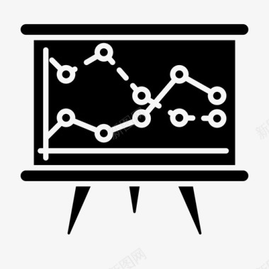 演示文稿板业务图标图标