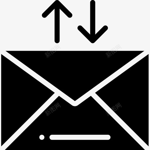 电子邮件移动接口2填写图标svg_新图网 https://ixintu.com 填写 接口 电子邮件 移动