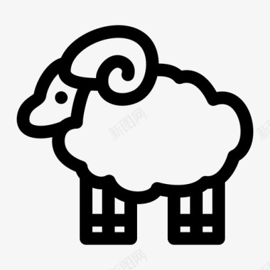 公羊动物农场图标图标