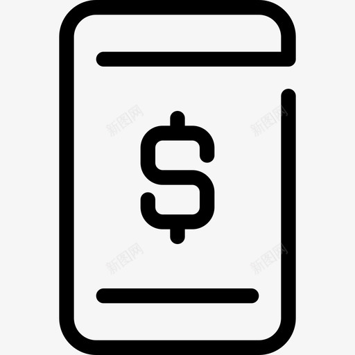 移动支付银行商务图标svg_新图网 https://ixintu.com 商务 在线 手机 支付 支付方 方式 智能 流程 移动 银行