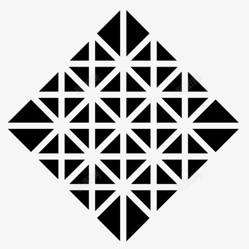 钻石五十六抽象艺术几何图标svg_新图网 https://ixintu.com 几何钻石 图案 抽象 纹理 艺术几何 钻石五十六