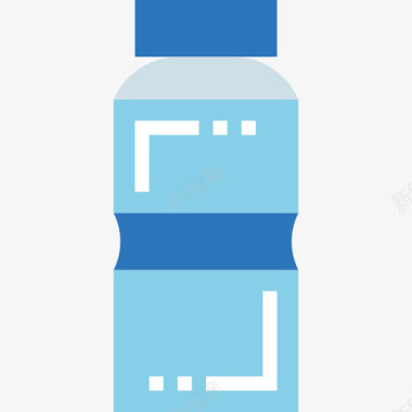 水瓶健身馆公寓图标图标