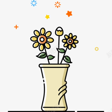 植物icon-向日葵图标