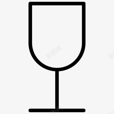 酒杯杯子水图标图标