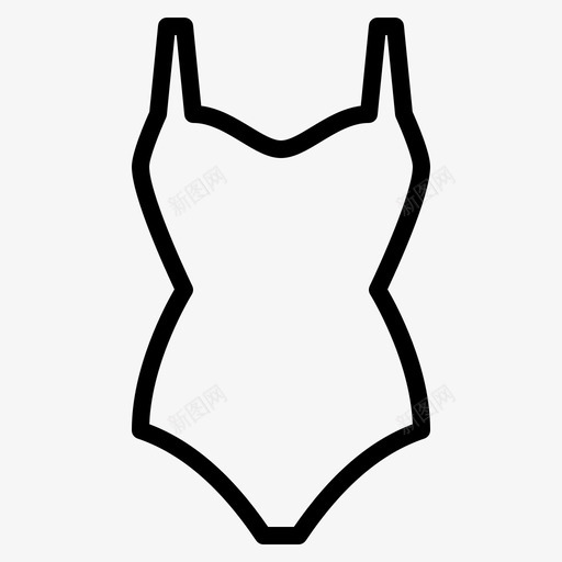 采购产品泳衣衣服时尚图标svg_新图网 https://ixintu.com 产品 女装 时尚 泳衣 游泳 衣服 采购