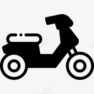 摩托车运输164加油图标图标