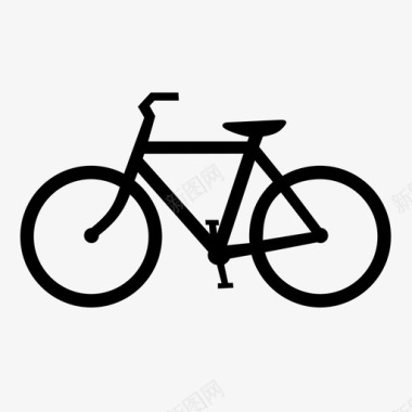 自行车道政府娱乐和文化兴趣图标图标