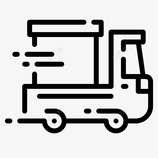 运输交付转运图标svg_新图网 https://ixintu.com 交付 卡车 转运 运输