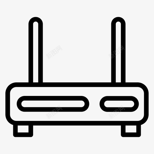 wifi路由器计算机设备图标svg_新图网 https://ixintu.com wifi 互联网 技术 概要 计算机 设备 路由器