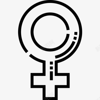 象征女权主义8直系图标图标