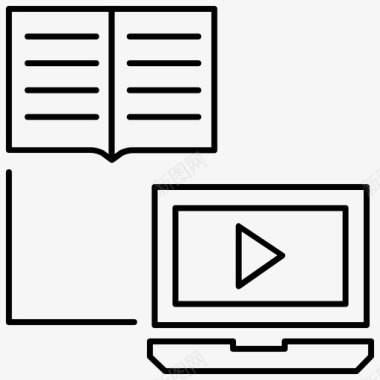 在线教育在线学习搜索引擎优化营销图标图标