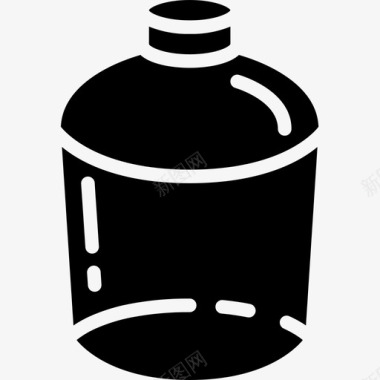 罐子容器2装满图标图标