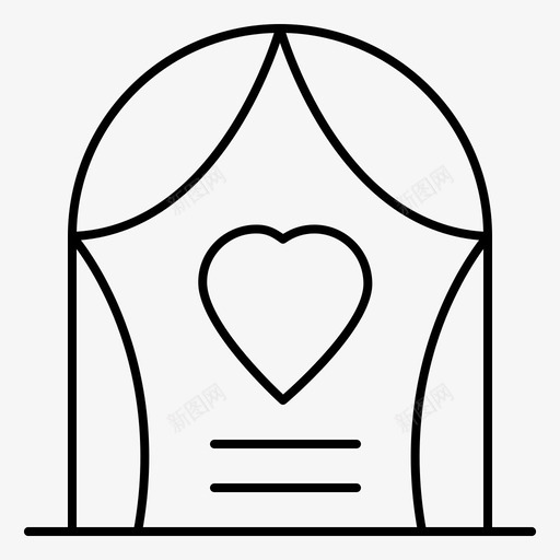 拱门庆祝爱情图标svg_新图网 https://ixintu.com 婚礼 庆祝 拱门 爱情 爱情和婚礼
