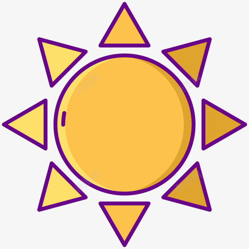 阳光夏季旅行1线性颜色图标svg_新图网 https://ixintu.com 夏季 旅行 线性 阳光 颜色