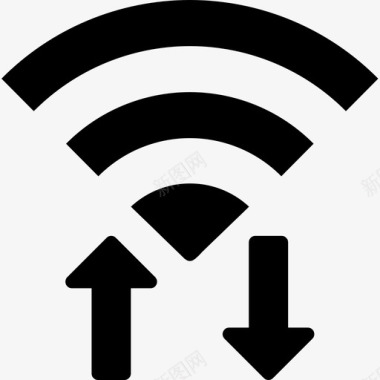 Wifi移动接口2填充图标图标