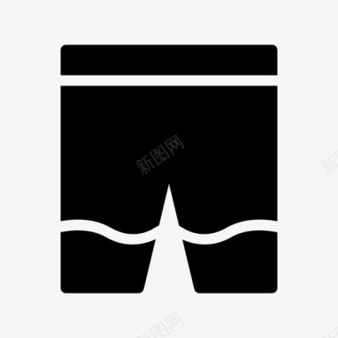 泳衣时尚裤子图标图标