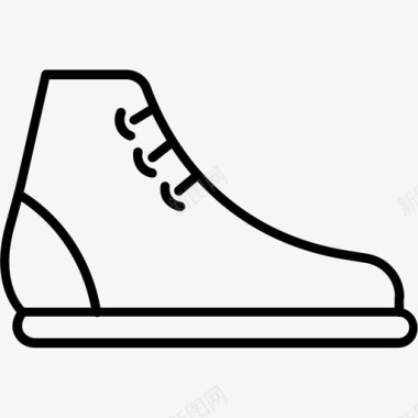 鞋鞋钉鞋类图标图标