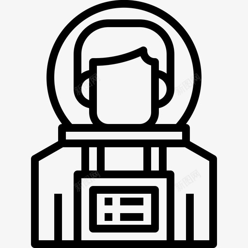 宇航员化身男性图标svg_新图网 https://ixintu.com 个人资料 化身 宇航员 用户 男性 男性化身