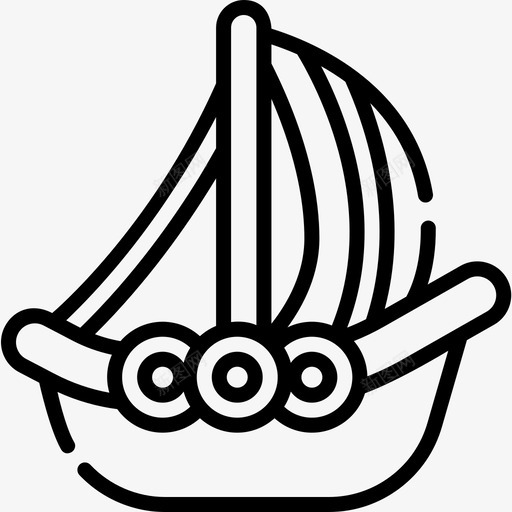 海盗船视频游戏界面线性图标svg_新图网 https://ixintu.com 海盗船 游戏 界面 线性 视频