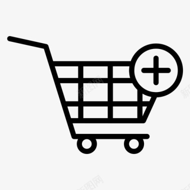 购物车购物购物常规系列75图标图标