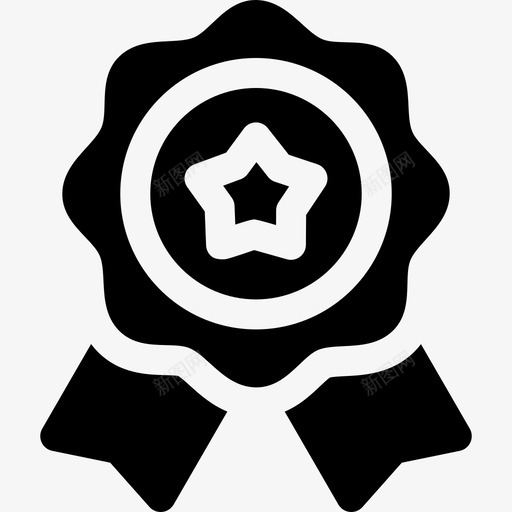 徽章电子商务140填充图标svg_新图网 https://ixintu.com 填充 徽章 电子商务