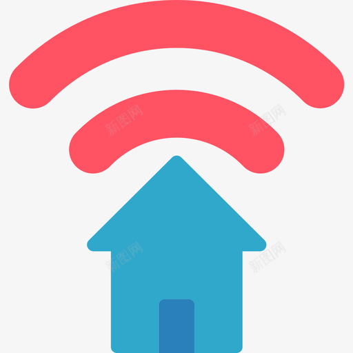 Wifi移动接口3扁平图标svg_新图网 https://ixintu.com Wifi 扁平 接口 移动