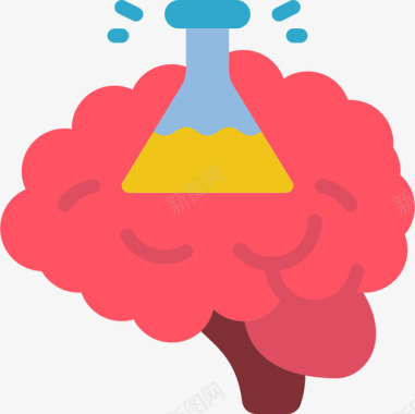 认知分析35扁平图标图标