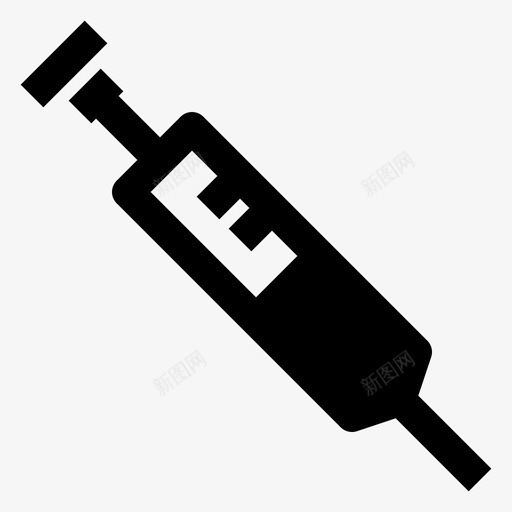 注射器注射剂医疗图标svg_新图网 https://ixintu.com 健康 医疗 标志 注射剂 注射器 生命 疫苗 针头