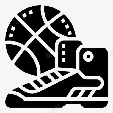 鞋球篮球图标图标