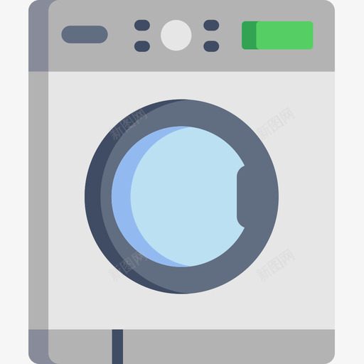 洗衣机电子62平板图标svg_新图网 https://ixintu.com 平板 洗衣机 电子