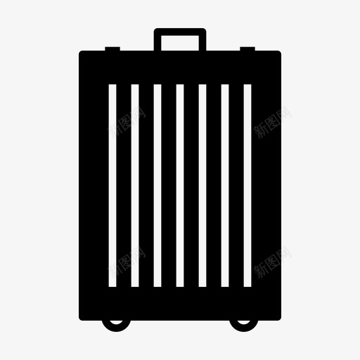 包旅行箱子手提箱图标svg_新图网 https://ixintu.com 包旅行 固体 手提箱 旅行 箱子 行李箱