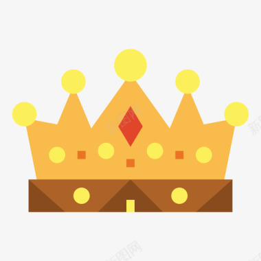 皇冠42个奖项平的图标图标