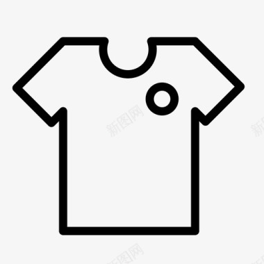 圆形徽章套件足球球衣图标图标