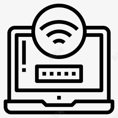wifi连接热点服务图标图标