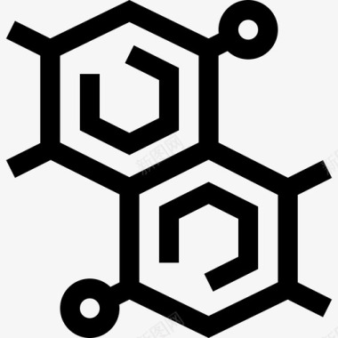 分子科学113线性图标图标