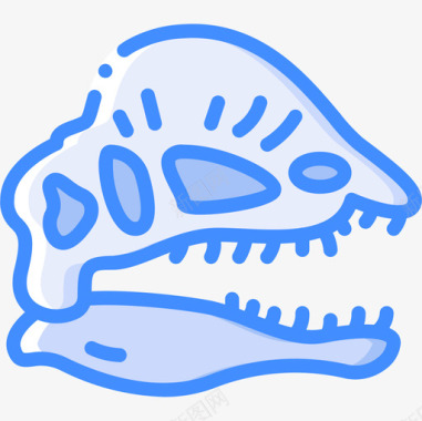 双龙侏罗纪4蓝色图标图标
