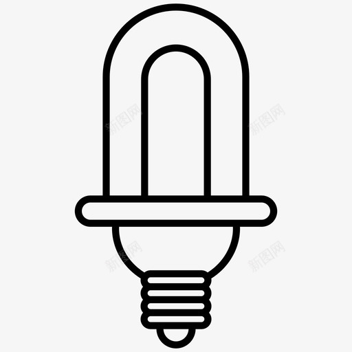 灯泡灯建筑和砌体图标svg_新图网 https://ixintu.com 建筑和砌体 灯 灯泡