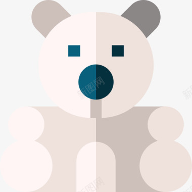 泰迪熊97号宝宝扁的图标图标