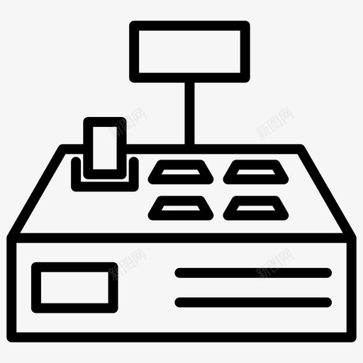 秤称重机衡器图标svg_新图网 https://ixintu.com 普通 衡器 超级市场 重机