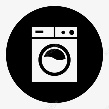 洗衣机电子设备家用电器图标图标