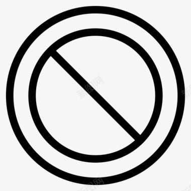 禁止基本设置图标图标