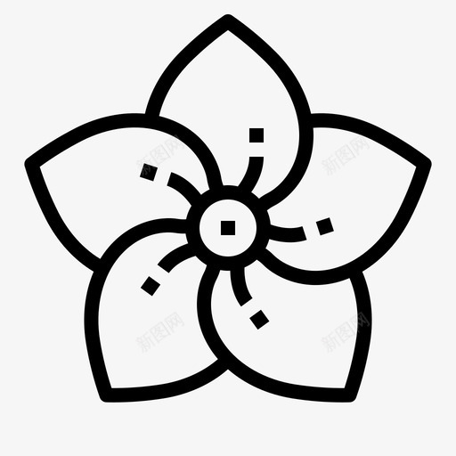 mugunghwa文化植物图标svg_新图网 https://ixintu.com mugunghwa 文化 植物 花卉 韩国