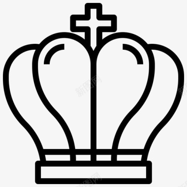 皇冠基督教1直系图标图标