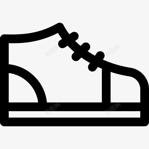 运动鞋健身房59直线型图标svg_新图网 https://ixintu.com 健身房 直线 线型 运动鞋