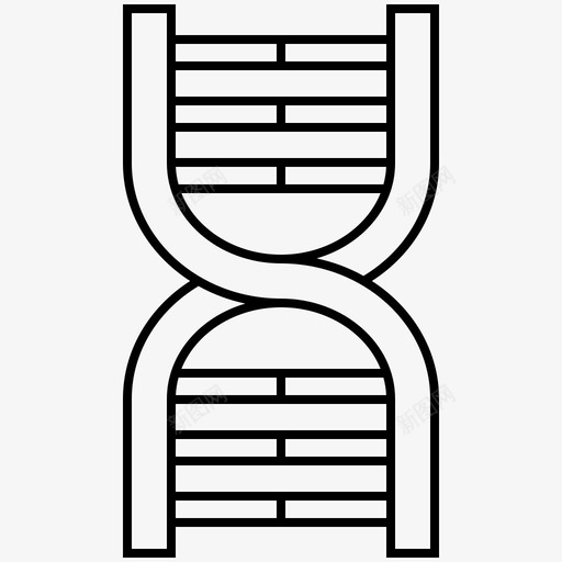 dna生物技术化学图标svg_新图网 https://ixintu.com dna 化学 染色体 生物技术 药物 遗传