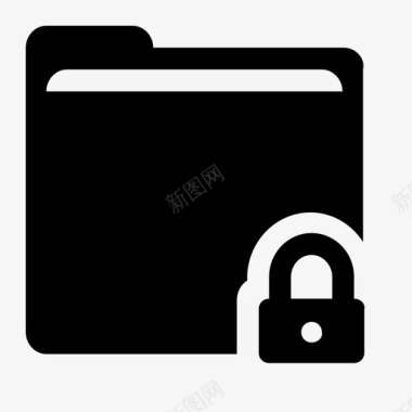 锁定文件夹安全文件文件夹图标图标